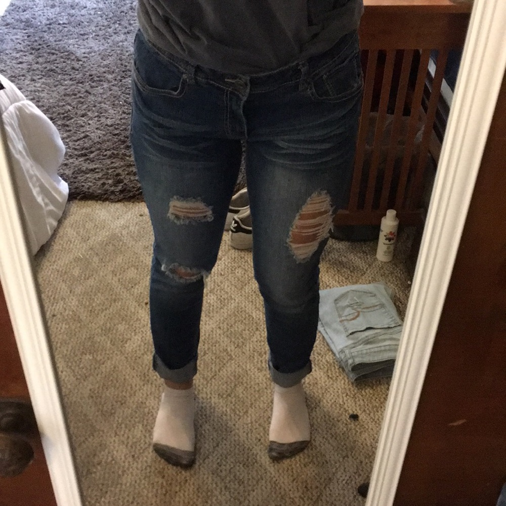 What about me ripped skinny jeans